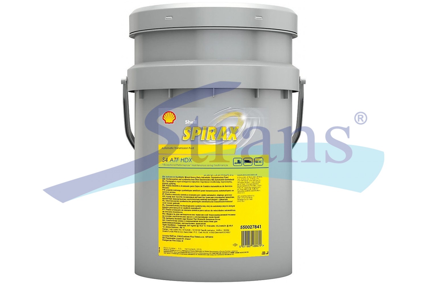 Масло Трансмісійне Shell Spirax S4 Atf Hdx 20Л S4Atfhdx20L купити